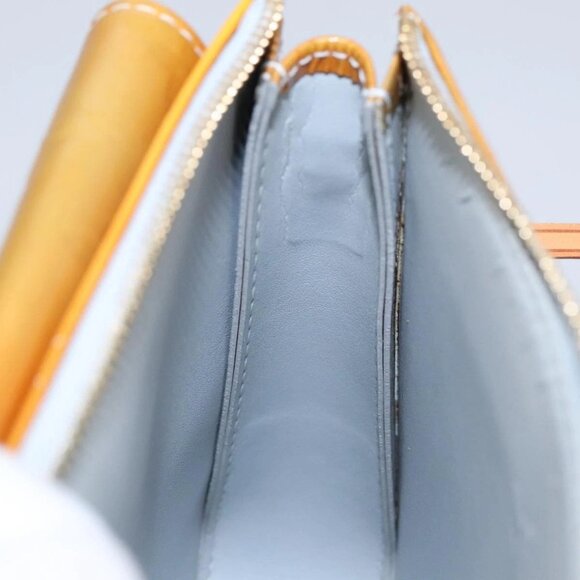 LOUIS VUITTON Monogram Vernis Motto Accessory Pouch Gris M91030 LV Auth 102106 - Picture 13 of 16